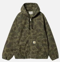 Active Jacket Camo Duck Green