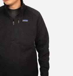 Better Sweater 3/4 Zip Black
