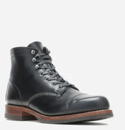 Boots Cap Toe Black