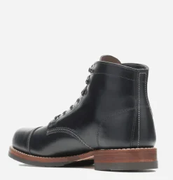 Boots Cap Toe Black