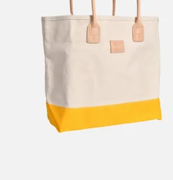 Canvas Day Tote Bag Jaune