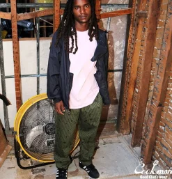 Chef Pant Splash Camo Olive