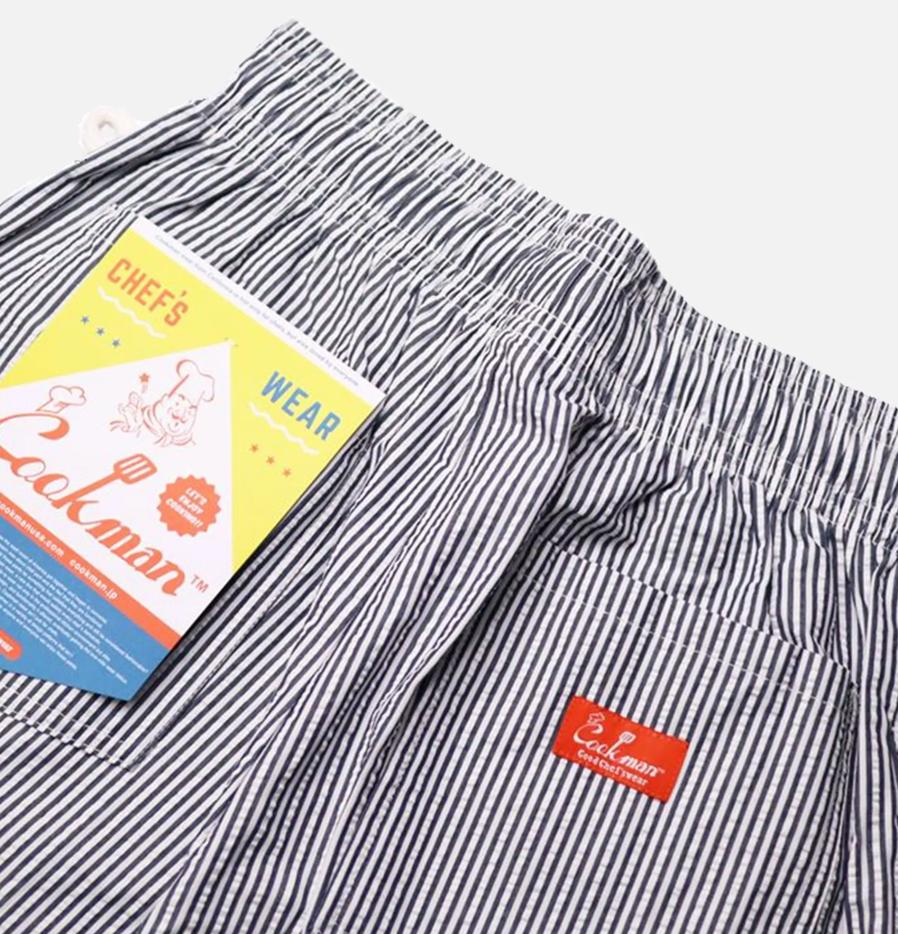 Chef Short Seersucker Navy