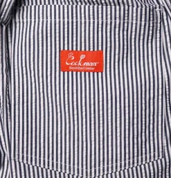 Chef Short Seersucker Navy