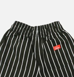 Chef Short Stripe Black