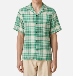 Chemise Garden Plaid Shirt Green