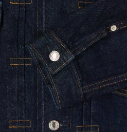 Denim Jacket 14oz Kurabo Red