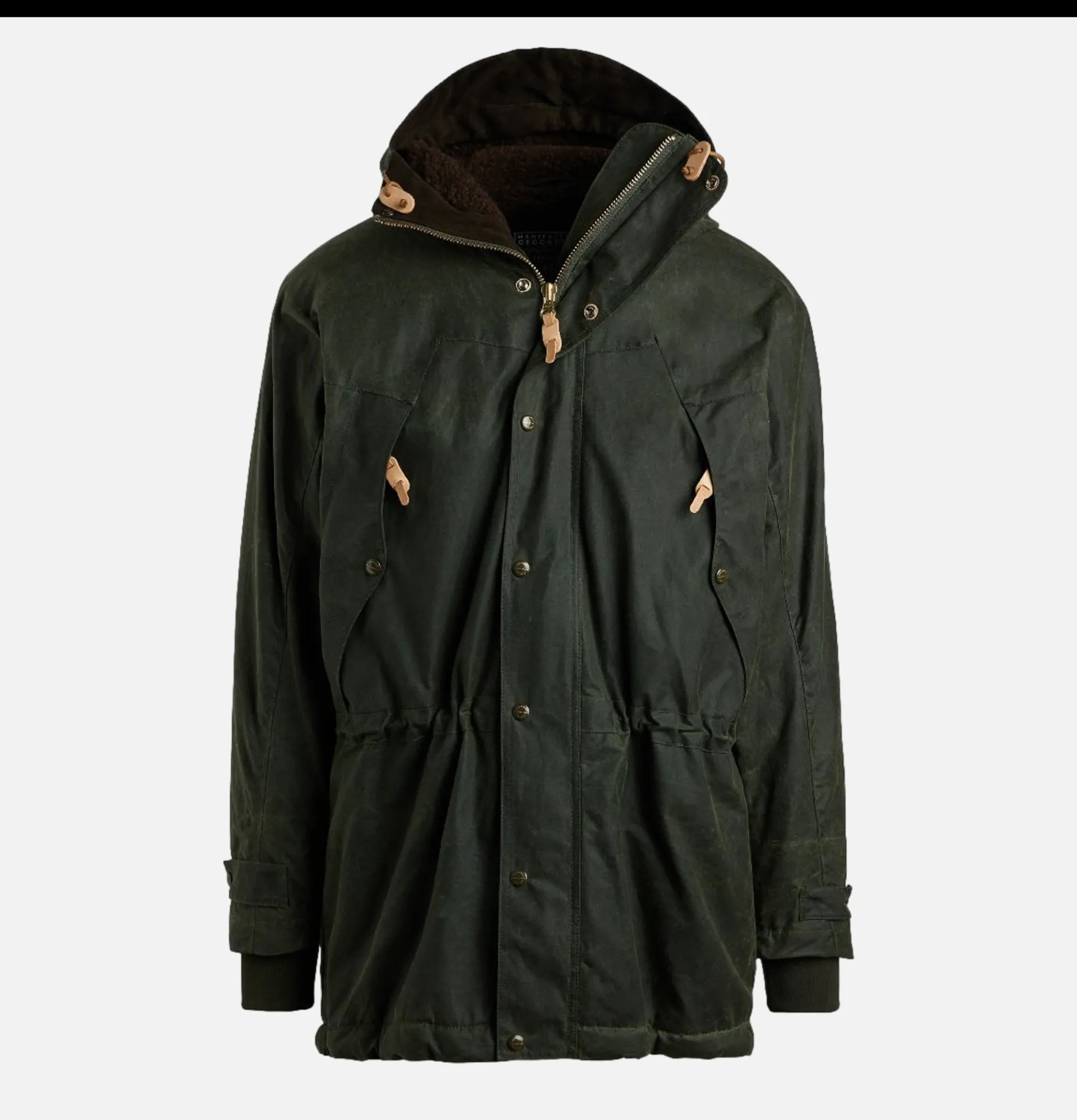 Long Moutain Parka Wax Green
