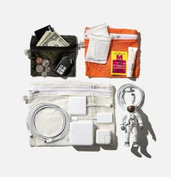 Nylon Fabric Pouch Medium Olive