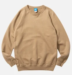 Raglan Crew Sweat Coyote