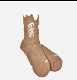 Socks Enjoy Beer Drink Brown