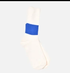 Socks Line Rib Blue